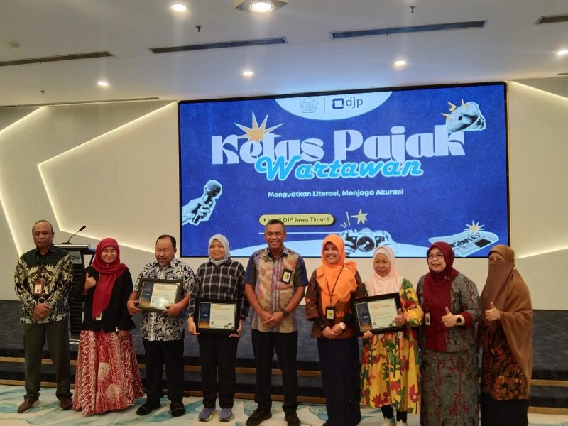 DJP Jatim I gelar Kelas Pajak Wartawan