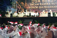 Korem 084/Bhaskara Jaya gelar doa bersama di HUT Korem ke-60