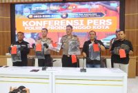 Kapolres Probolinggo Kota AKBP Rico Yumasri ungkap kasus pembunuhan Manusia Silver