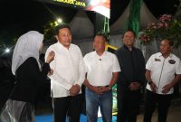 Danrem 084/Bhaskara Jaya Brigjen TNI Kohir saat acara pesta rakyat