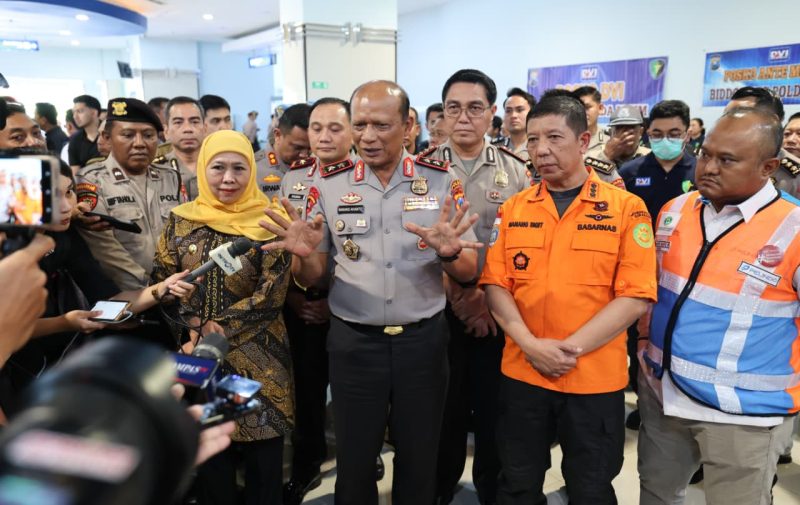 Kapolda Jatim Irjen Pol Drs Nanang Avianto sampaikan belasungkawa