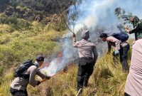 Polres Probolinggo cegah karhutla di kawasan TNBTS