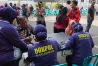Polresta Malang Kota gelar Bakkes dan makan bersama Masyarakat