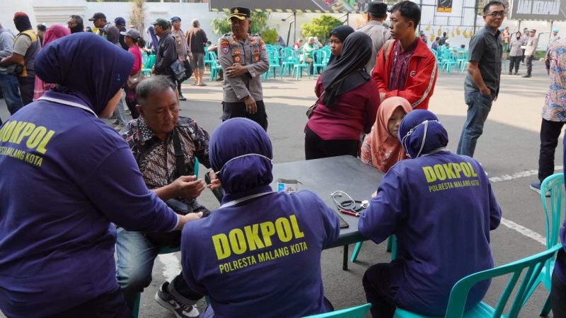Polresta Malang Kota gelar Bakkes dan makan bersama Masyarakat