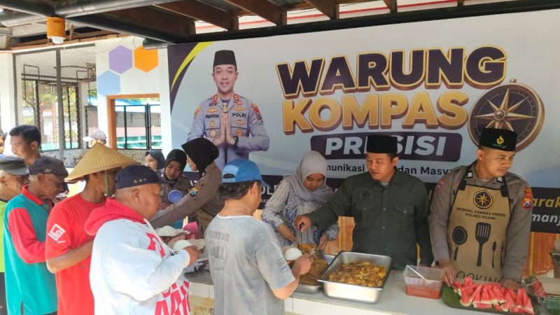 Satbinmas Polres Ngawi hadirkan Warung Kompas Presisi