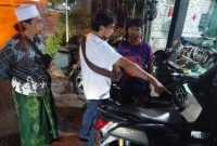 Polsek Kebomas amankan motor korban