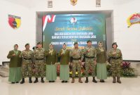 Danrem 084/Bhaskara Jaya Brigjen TNI Kohir saat pimpin sertijab