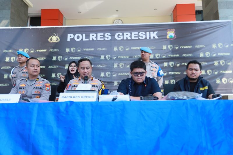 Polres Gresik ungkap kasus curanmor