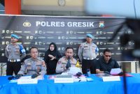 Polres Gresik ungkap kasus peredaran Narkotika di Menganti