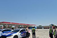 Satlantas Polres Ngawi lakukan pengamanan Overland Lintas Negara