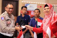 Satlantas Polres Gresik berikan SIM gratis di HUT RI ke-81