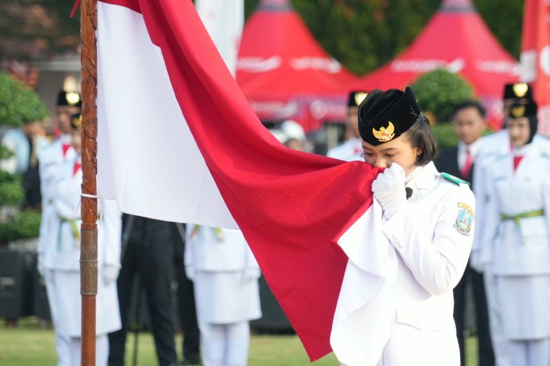 Dari Grahadi Paskibraka Jatim