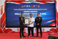 Kapolresta Sidoarjo Kombespol Christian Tobing sabet Rekor MURI
