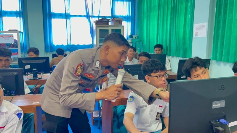 Polres Bojonegoro sosialisasi penggunaan AI di SMAN 1 Bojonegoro