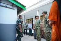 Danrem 084/Bhaskara Jaya Brigjen TNI Kohir tinjau lokasi Bakti TNI AD