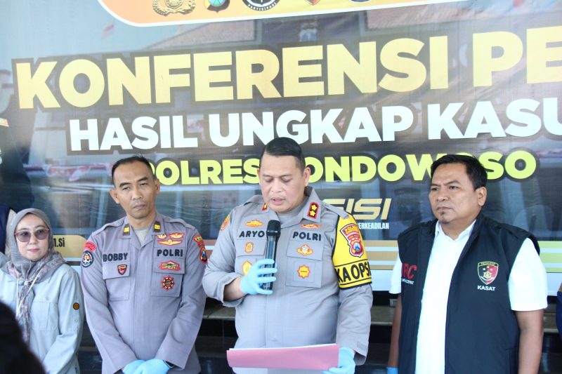 Kapolres Bondowoso AKBP Dr Aryo Dwi Wibowo ungkap kasus Curanmor