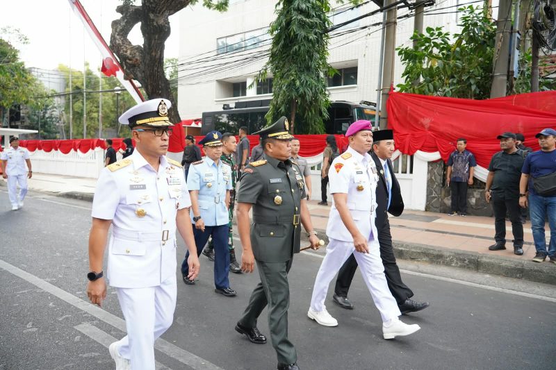 Danrem 084/Bhaskara Jaya Brigjen TNI Kohir hadiri Hari Juang Polri