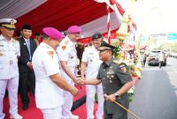 Danrem 084/Bhaskara Jaya Brigjen TNI Kohir hadiri Hari Juang Polri