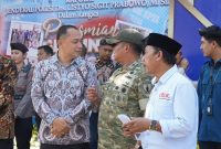 Danrem 084/Bhaskara Jaya Brigjen TNI Kohir bersama Walikota Surabaya Eri Cahyadi