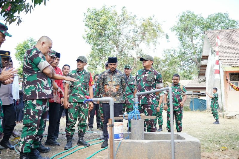 Danrem 084/Bhaskara Jaya Brigjen TNI Kohir dampingi Aster Kasad