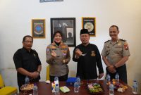 Kapolres Bojonegoro AKBP Yenni Diarty silaturahmi ke 3 perguruan silat