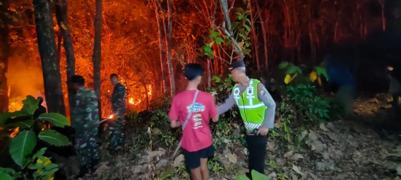 Polres Magetan cegah Karhutla
