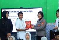 Polres Ngawi Gelar Goes to School di Ponpes Mambaul Hikmah