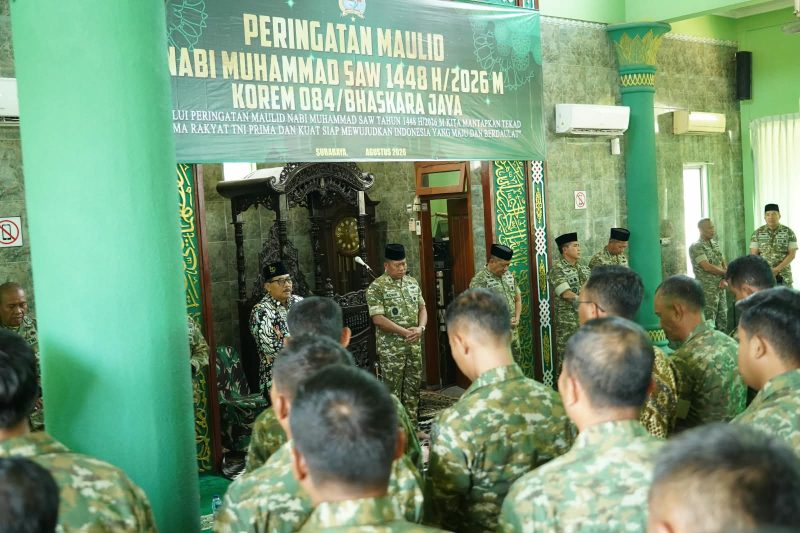 Danrem 084/Bhaskara Jaya Brigjen TNI Kohir peringati Maulid Nabi Muhammad SAW