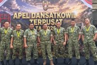 Danrem 084/Bhaskara Jaya Brigjen TNI Kohir saat hadiri Apel Dansatkowil