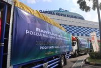 Bumi Lancang Kuning, Polda Riau kirim bantuan kemanusiaan