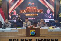 Kapolres Jember AKBP Alaiddin ungkap kasus