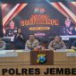 Kapolres Jember AKBP Alaiddin ungkap kasus