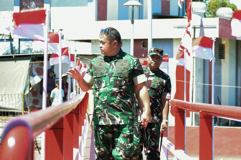 Danrem 084/Bhaskara Jaya Brigjen TNI Kohir dampingi Kasad Jenderal TNI Maruli Simanjuntak