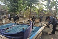 Polres Nganjuk bongkar lokasi sabung ayam