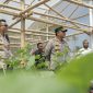 Kapolres Blitar AKBP Ardhy Zul Hasbih Nasution tinjau pemanfaatan lahan produktif