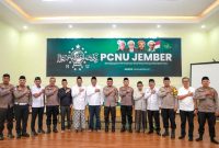 Kapolres Jember AKBP Alaiddin silaturahmi ke kantor PCNU