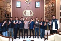 Kapolres Jember AKBP Alaiddin terima kunjungan KIPAN