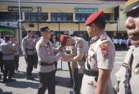 Kapolres Pelabuhan Tanjung Perak AKBP Irwan Kurniawan pimpin sertijab PJU