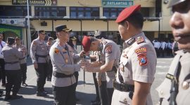 Kapolres Pelabuhan Tanjung Perak AKBP Irwan Kurniawan pimpin sertijab PJU