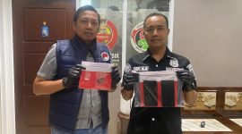 Polres Gresik amankan barang buktinya