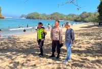 Polres Malang Patroli Pantai Balekambang