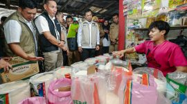 Satgas Pangan Polda Jatim dan Disperindag sidak pasar Pucang