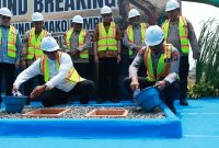 Kapolda Jatim Irjen Pol Drs Nanang Avianto resmikan pembangunan Mako Kompi 2 Batalyon B Pelopor di Pasuruan