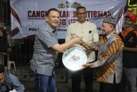 Kapolres Pelabuhan Tanjung Perak AKBP Irwan Kurniawan gelar Cangkrukan Kamtibmas