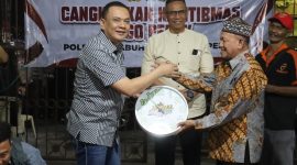 Kapolres Pelabuhan Tanjung Perak AKBP Irwan Kurniawan gelar Cangkrukan Kamtibmas