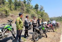 Kapolsek Bantur AKP Ahmad Taufik Syafiudin tinjau lokasi