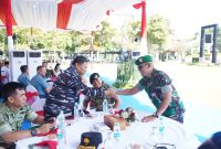 Danrem 084/Bhaskara Jaya Brigjen TNI Kohir hadiri 67 tahun PEPABRI