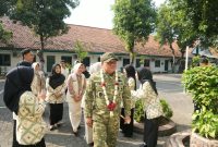 Danrem 084/Bhaskara Jaya sambangi SMA Kartika IV Surabaya