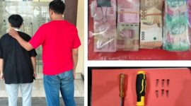 Polsek Kenjeran amankan 2 tersangka pembobol SDN Kompleks Kenjeran II di Surabaya