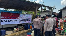 Polresta Sumenep salurkan bantuan air bersih